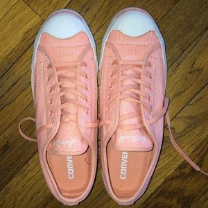 Converse x Jack Purcell Peach Sneakers